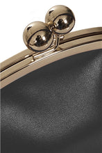 Load image into Gallery viewer, Black Elegant Daytime Kisslock Handbag