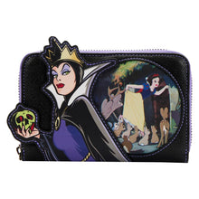 Load image into Gallery viewer, Evil Queen Villains Scenes Zip Around Wallet
