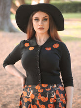 Load image into Gallery viewer, Halette Pumpkins Cardigan