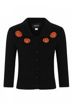 Load image into Gallery viewer, Halette Pumpkins Cardigan