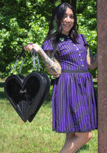 Load image into Gallery viewer, Heartbreaker Glossy Black Purse