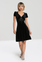 Load image into Gallery viewer, Morticia Velvet Dress