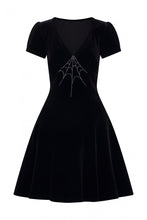 Load image into Gallery viewer, Morticia Velvet Dress