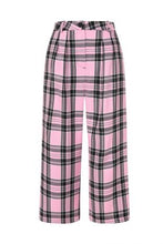 Load image into Gallery viewer, Pink and Black Riot Culottes