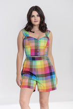 Load image into Gallery viewer, Lucia Rainbow High Waist Shorts
