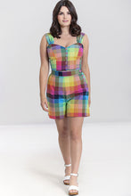 Load image into Gallery viewer, Lucia Rainbow High Waist Shorts