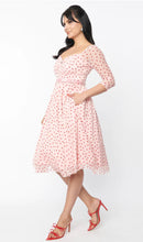 Load image into Gallery viewer, Pink & Red Hearts Lamar Swing Dress