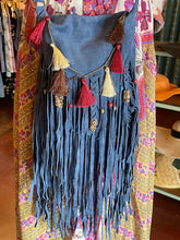 Load image into Gallery viewer, OOAK Suede Bag with Fringe- More Colors Available!