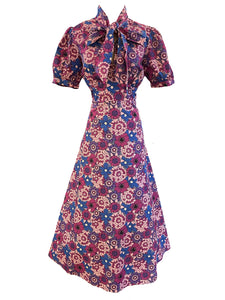 Pippa Violet Flower Power Dress