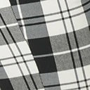 Load image into Gallery viewer, Black and White Plaid Moorehead Skinny Suspender Pants