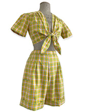 Load image into Gallery viewer, Yellow Plaid Shorts