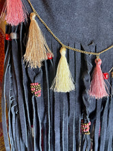Load image into Gallery viewer, OOAK Suede Bag with Fringe- More Colors Available!