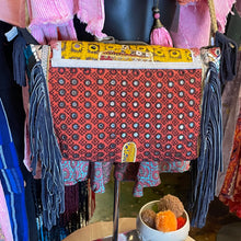 Load image into Gallery viewer, OOAK Embroidered Bohemian Fringe Purse- More Styles Available!
