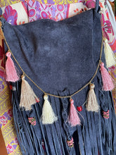 Load image into Gallery viewer, OOAK Suede Bag with Fringe- More Colors Available!