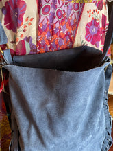 Load image into Gallery viewer, OOAK Suede Bag with Fringe- More Colors Available!