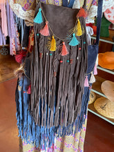 Load image into Gallery viewer, OOAK Suede Bag with Fringe- More Colors Available!