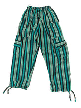 Load image into Gallery viewer, Kelly Green Striped Pants
