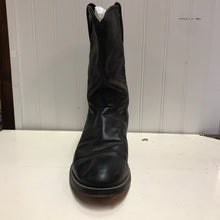 Load image into Gallery viewer, Black Shortie Cowboy Boots