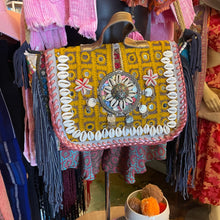 Load image into Gallery viewer, OOAK Embroidered Bohemian Fringe Purse- More Styles Available!