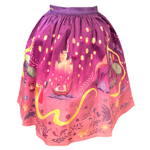 Load image into Gallery viewer, "Tangled" The Story of Rapunzel Swing Skirt