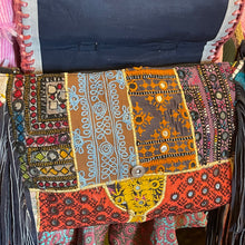 Load image into Gallery viewer, OOAK Embroidered Bohemian Fringe Purse- More Styles Available!