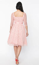 Load image into Gallery viewer, Pink & Red Hearts Lamar Swing Dress