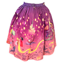 Load image into Gallery viewer, "Tangled" The Story of Rapunzel Swing Skirt