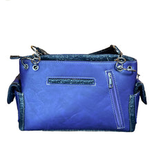 Load image into Gallery viewer, Glam Skull and Crossbones Shoulder Purse- More Colors Available!