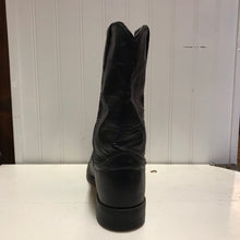 Load image into Gallery viewer, Black Shortie Cowboy Boots