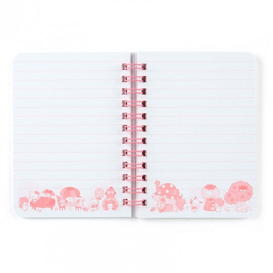 Hello Kitty and Friends B7 Lined Spiral Bound Mini Notebook – Pink House  Boutique