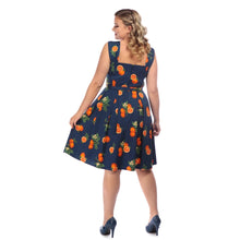 Load image into Gallery viewer, Jill Summer Oranges Swing Dress