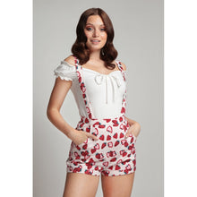 Load image into Gallery viewer, strawberry overalls