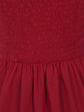 Load image into Gallery viewer, Kimberly Strawberry Button Dress- Back in Stock!
