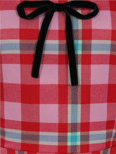 Load image into Gallery viewer, Leanne Winterberry Check Swing Dress
