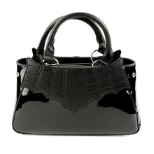 Load image into Gallery viewer, Locked Out Glossy Black Purse