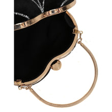 Load image into Gallery viewer, Lou Spiderweb Heart Clutch Purse