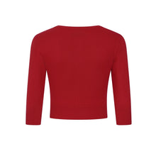 Load image into Gallery viewer, Lucy Strawberry Button Cardigan