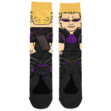Load image into Gallery viewer, Hawkeye Marvel Character Socks