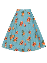 Load image into Gallery viewer, Matilde Vintage Peaches Swing Skirt