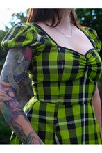 Load image into Gallery viewer, Mimi Frogs Breath Check Swing Dress