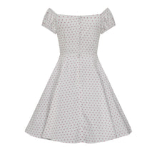 Load image into Gallery viewer, Ivory and Blush Love Hearts Dolores Mini Dress
