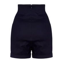 Load image into Gallery viewer, Nomi Black High Waisted Shorts