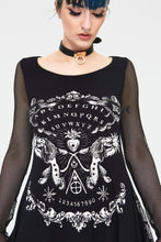 Load image into Gallery viewer, Spirit Board Tunic Top with Skull Lace Back