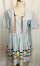 Load image into Gallery viewer, Thea Blue Stripe Tunic