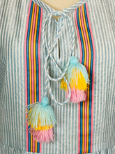 Load image into Gallery viewer, Thea Blue Stripe Tunic