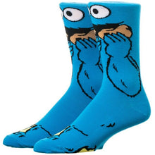 Load image into Gallery viewer, Cookie Monster Sesame Street Character Socks
