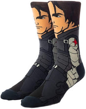 Load image into Gallery viewer, Winter Soldier Marvel Character Socks
