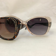 Load image into Gallery viewer, Big Square Sunglasses with Bling Accents
