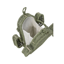 Load image into Gallery viewer, Enrich Cactus Wicker Purse