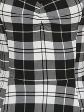 Load image into Gallery viewer, Mimi Monochrome Check Doll Dress